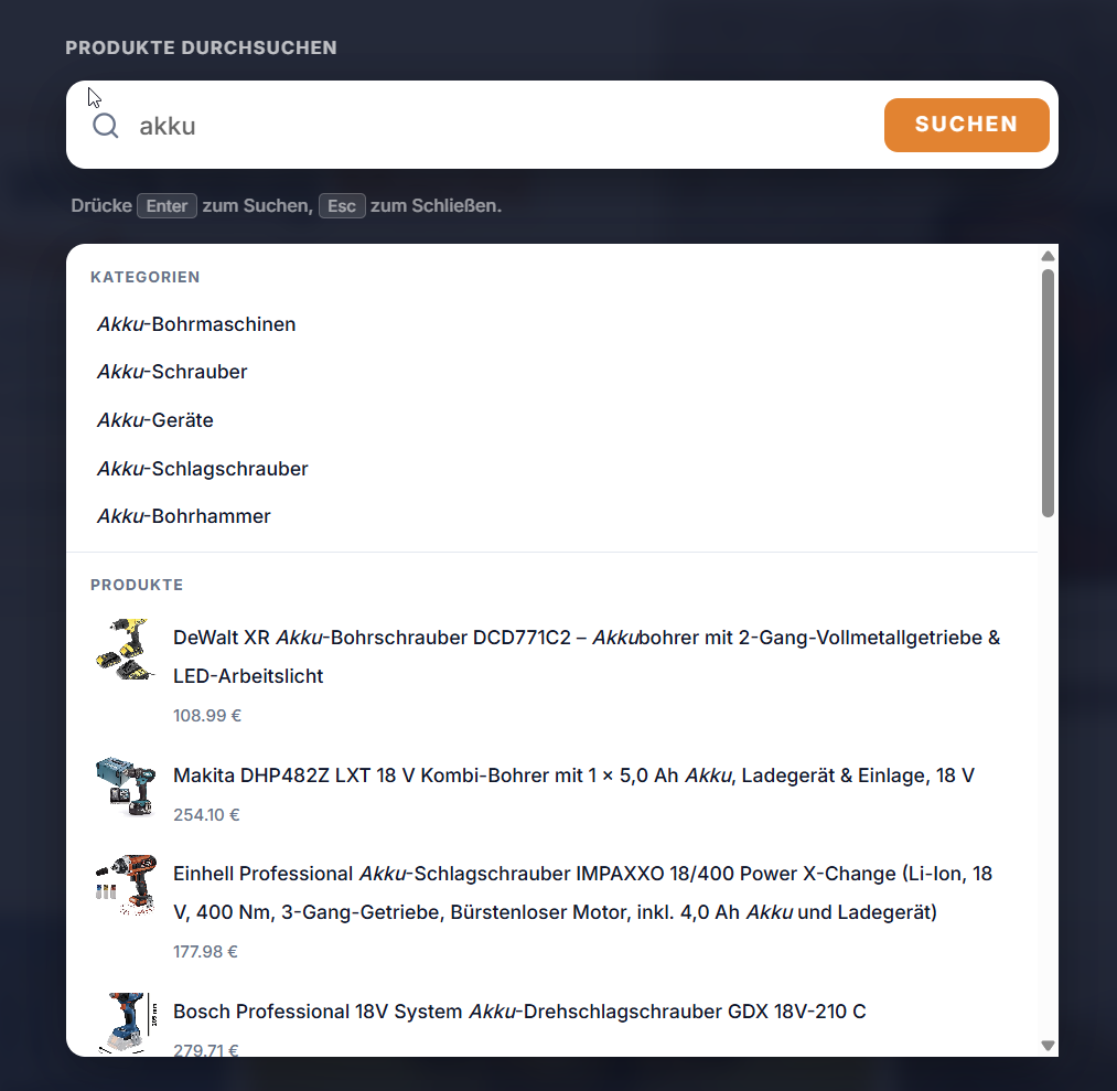 Buscador propio en lugar de SaaS: lo que construimos en nuestro shop de pruebas en 24&nbsp;horas